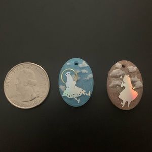 Alice in Wonderland resin pendant/charm